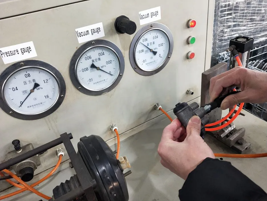 brake wheel cylinder airtightness test
